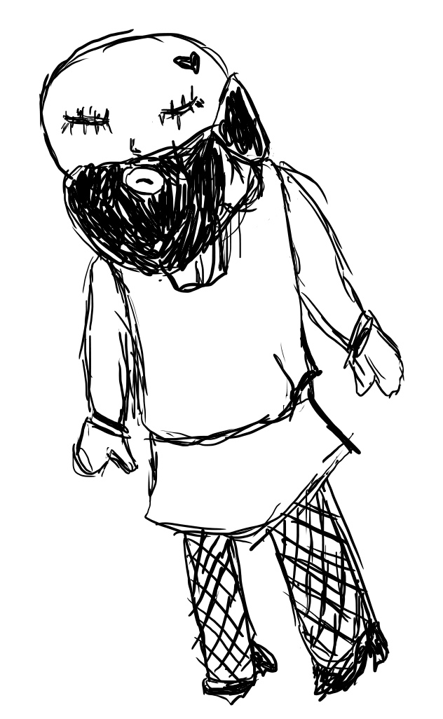 bradley in his sexy boy outfit from LISA: the painful