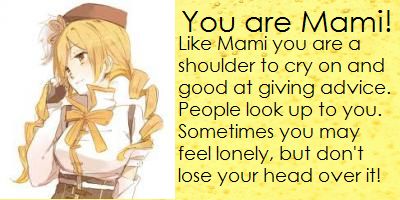 you are tomoe mami